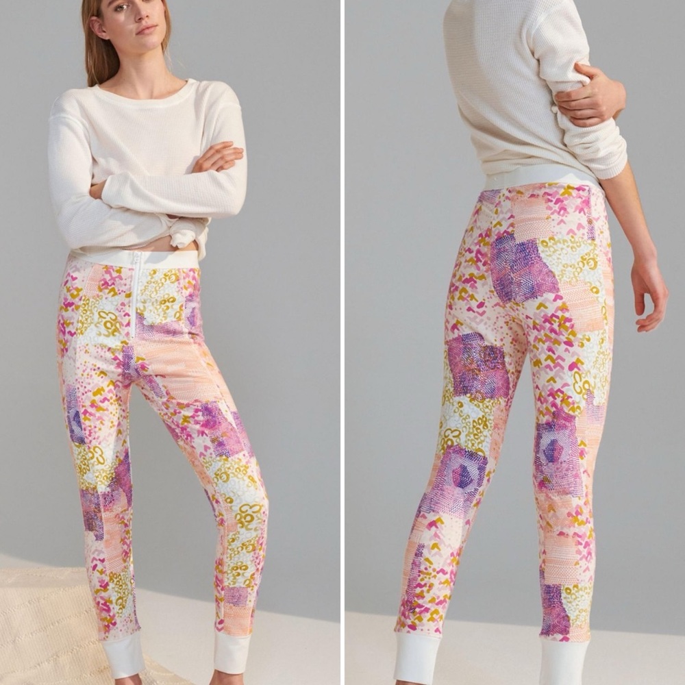 Anthropologie Saturday Sunday Samia Printed Joggers